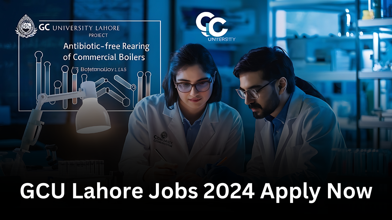 GCU Lahore Jobs 2024: Apply Now